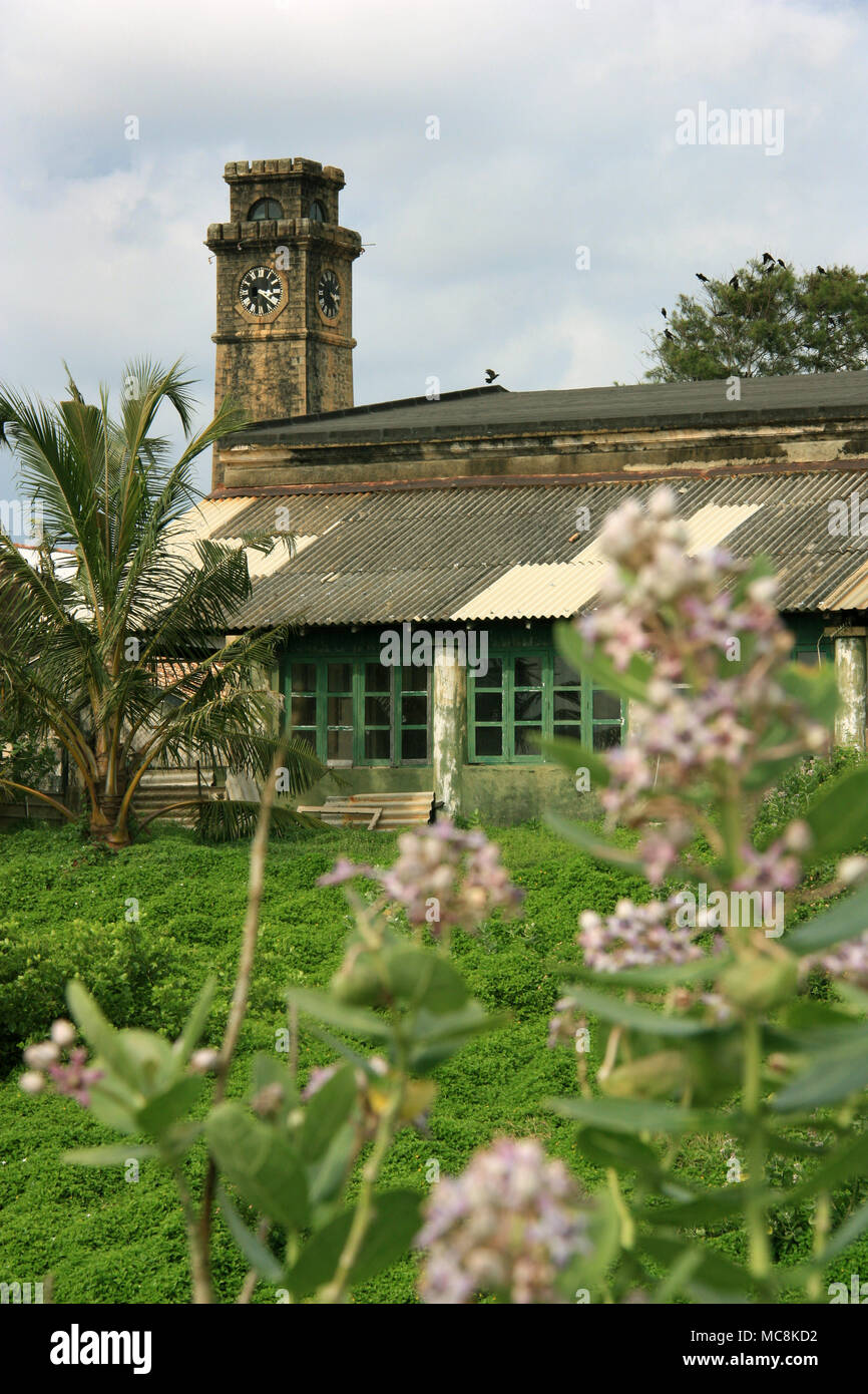 La Galle Fort, un ancien bastion fortifié coloniale à Galle, au Sri Lanka, est reconnu par l'UNESCO comme Patrimoine Mondial Banque D'Images