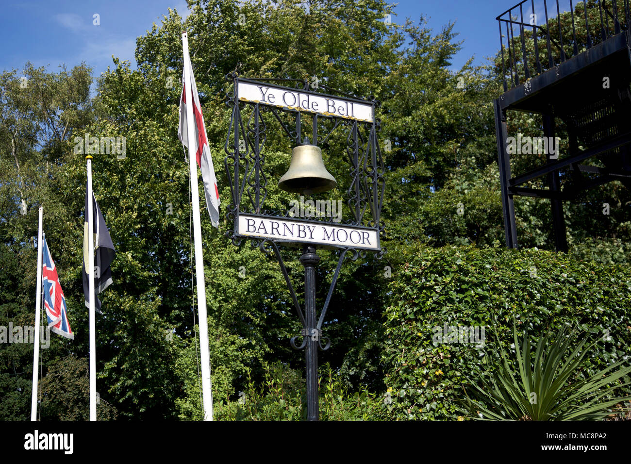 Ye Olde Bell, Barnby Moor Banque D'Images