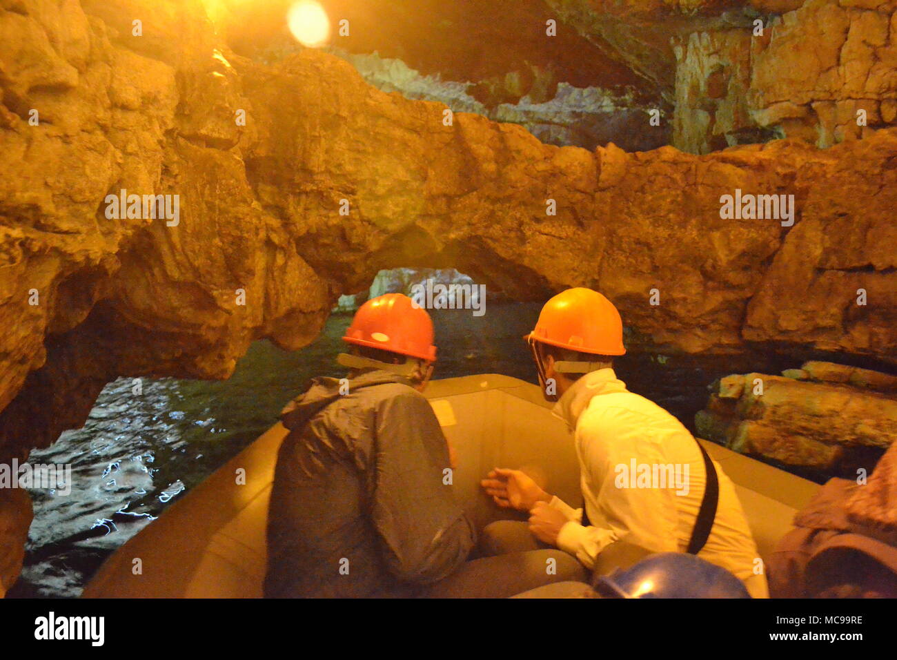 Durness Smoo Cave, les Highlands écossais, UK Banque D'Images