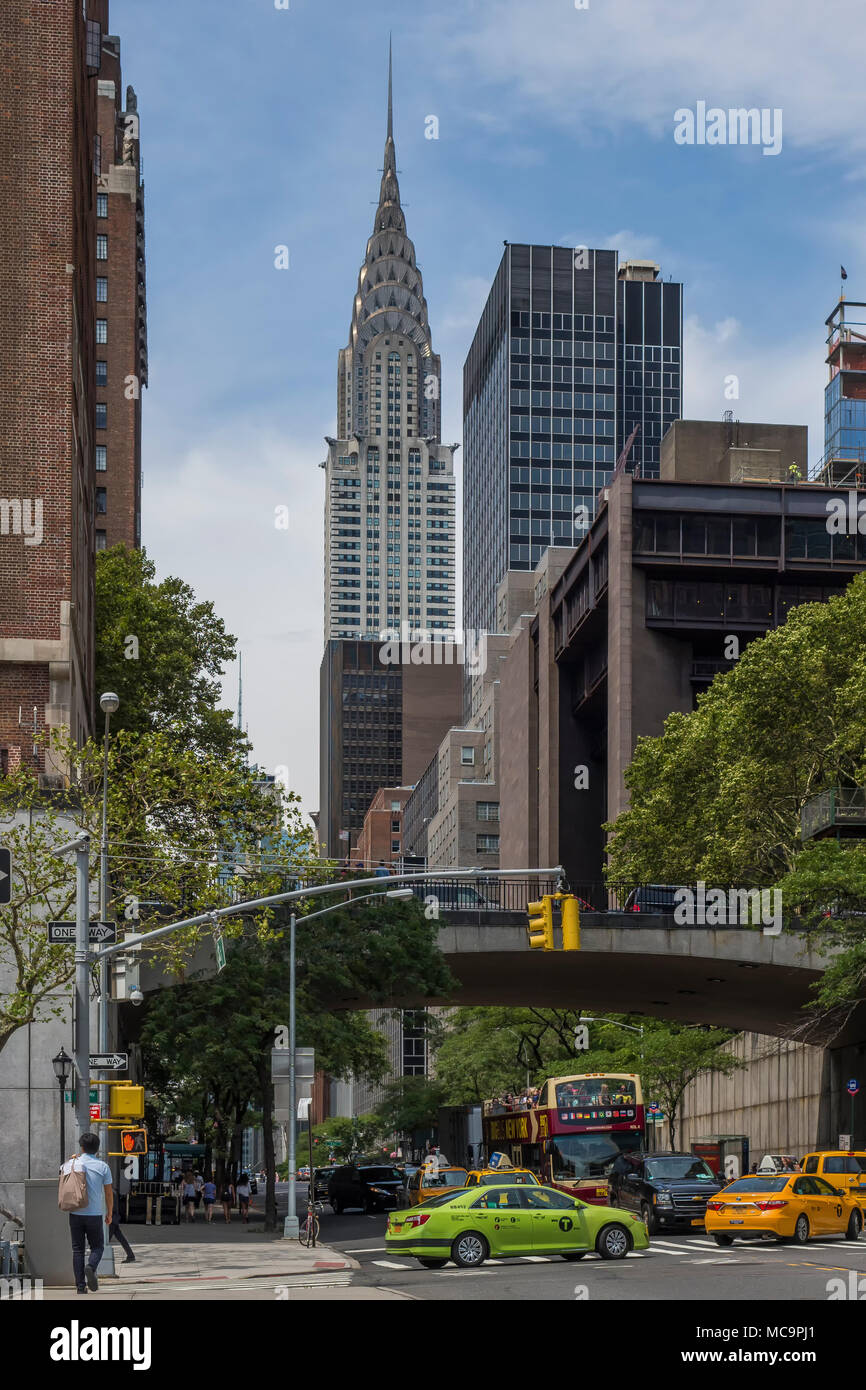 New York Chrysler building Banque D'Images