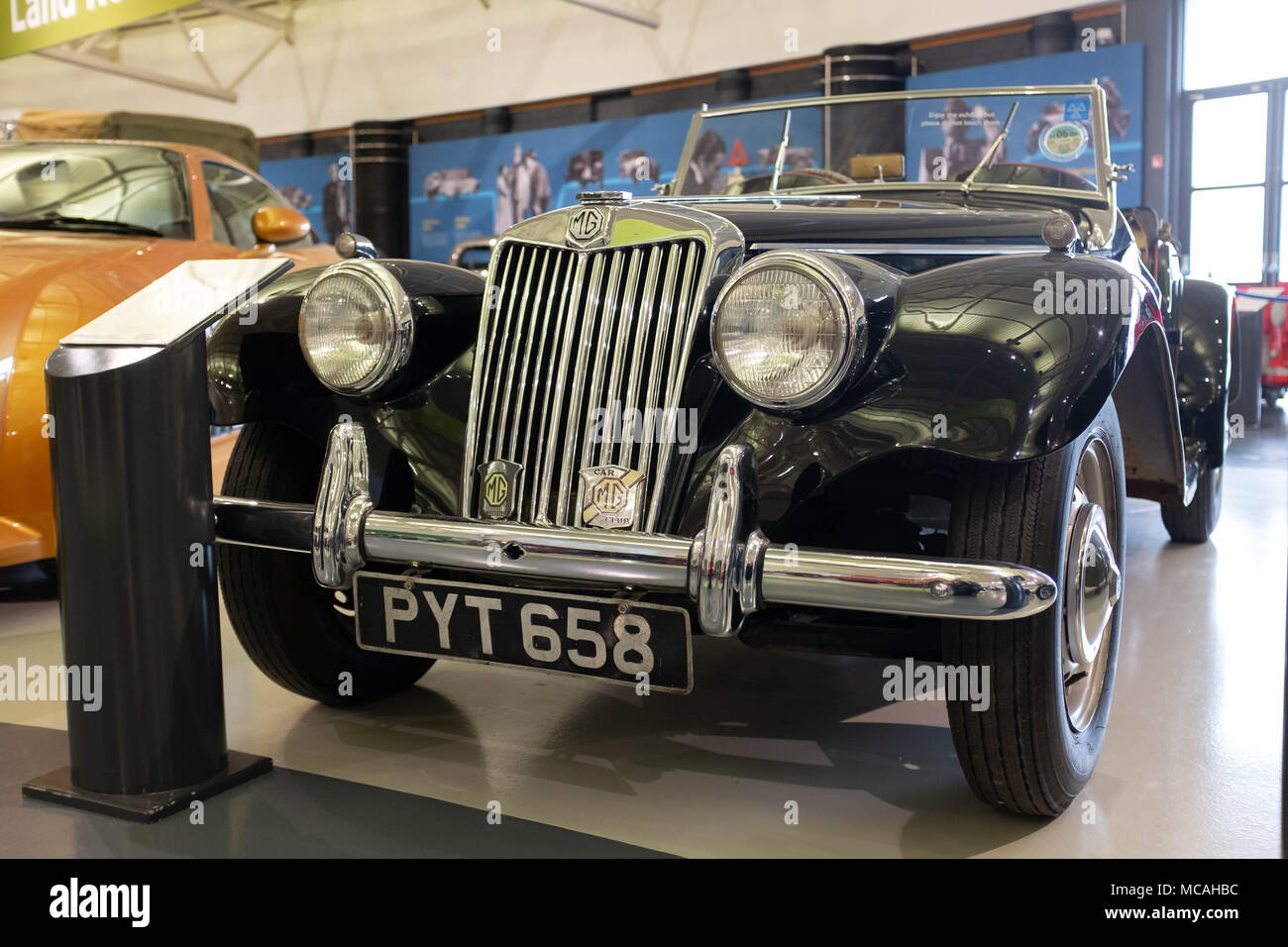 1954 MG Midget TF Banque D'Images