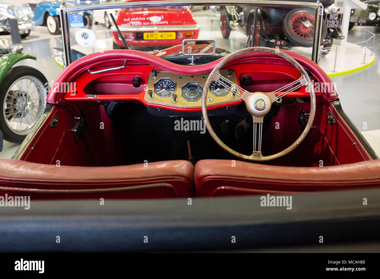 1954 MG Midget TF Banque D'Images