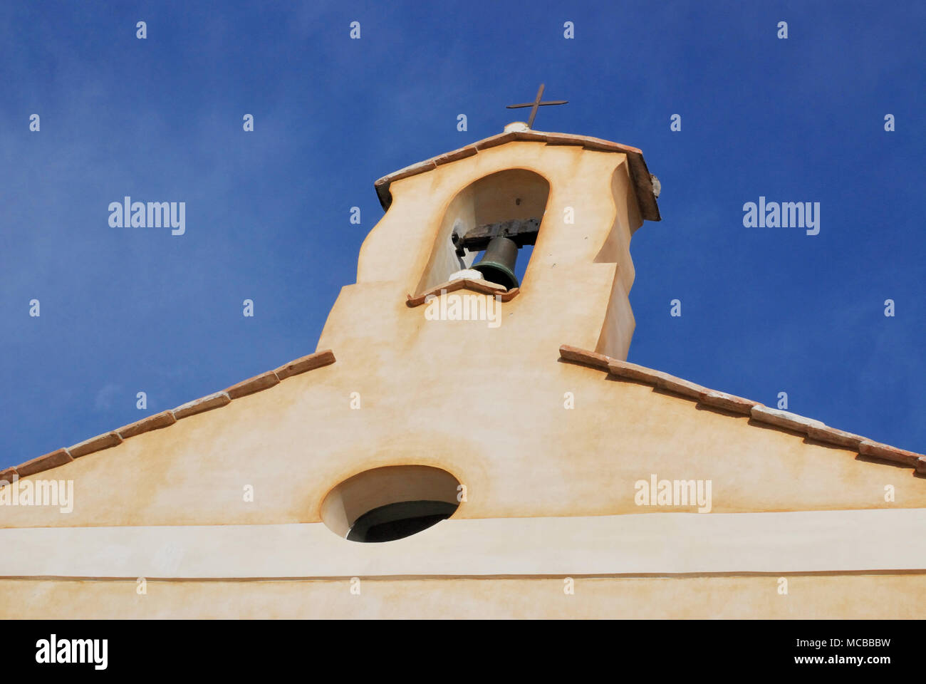 Paysage urbain à Giffoni, Italie du Sud. Banque D'Images