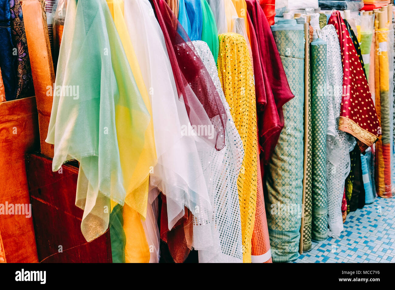 Boutiques dans Kampong Glam, Singapour Banque D'Images