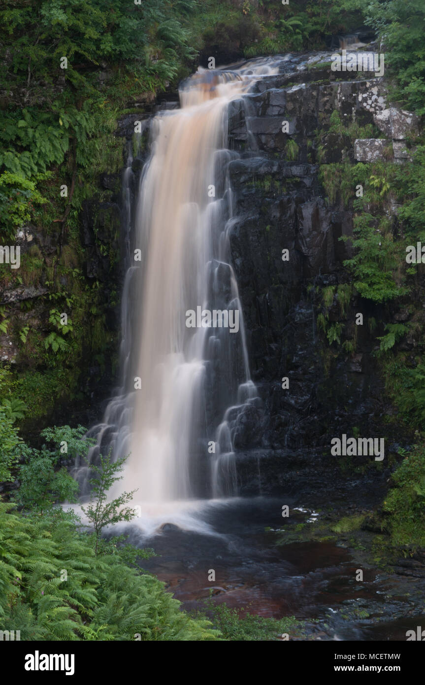 Glenashdale Falls, Arran, Ecosse Banque D'Images