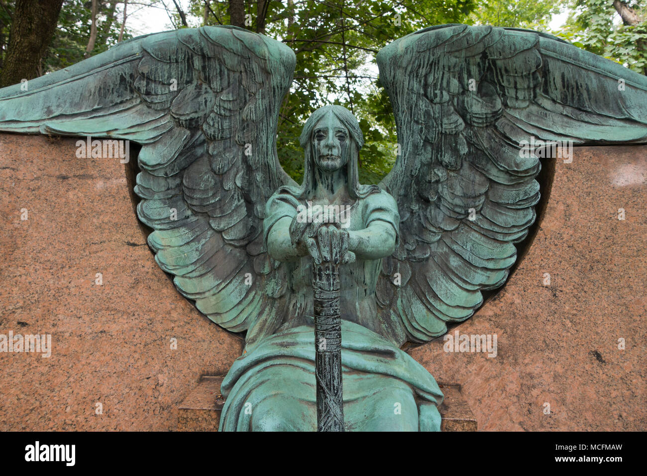 Lake View Cemetery Cleveland Ohio Banque D'Images