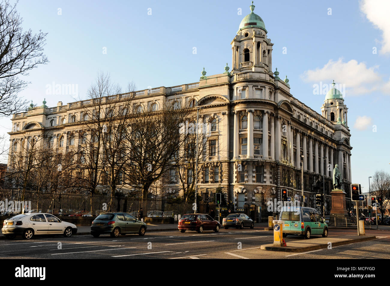 Belfast Institute of Ellater & Higher Education, Great Victoria St à Belfast, Irlande du Nord Banque D'Images