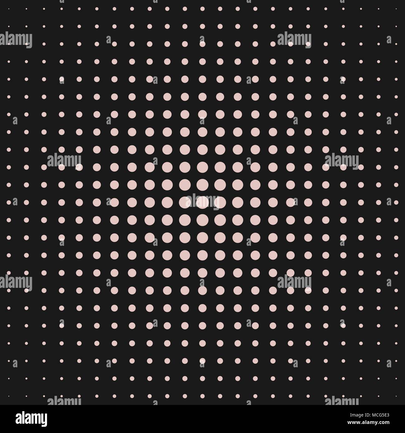 Cercle demi-teinte modèle motif de fond Illustration de Vecteur