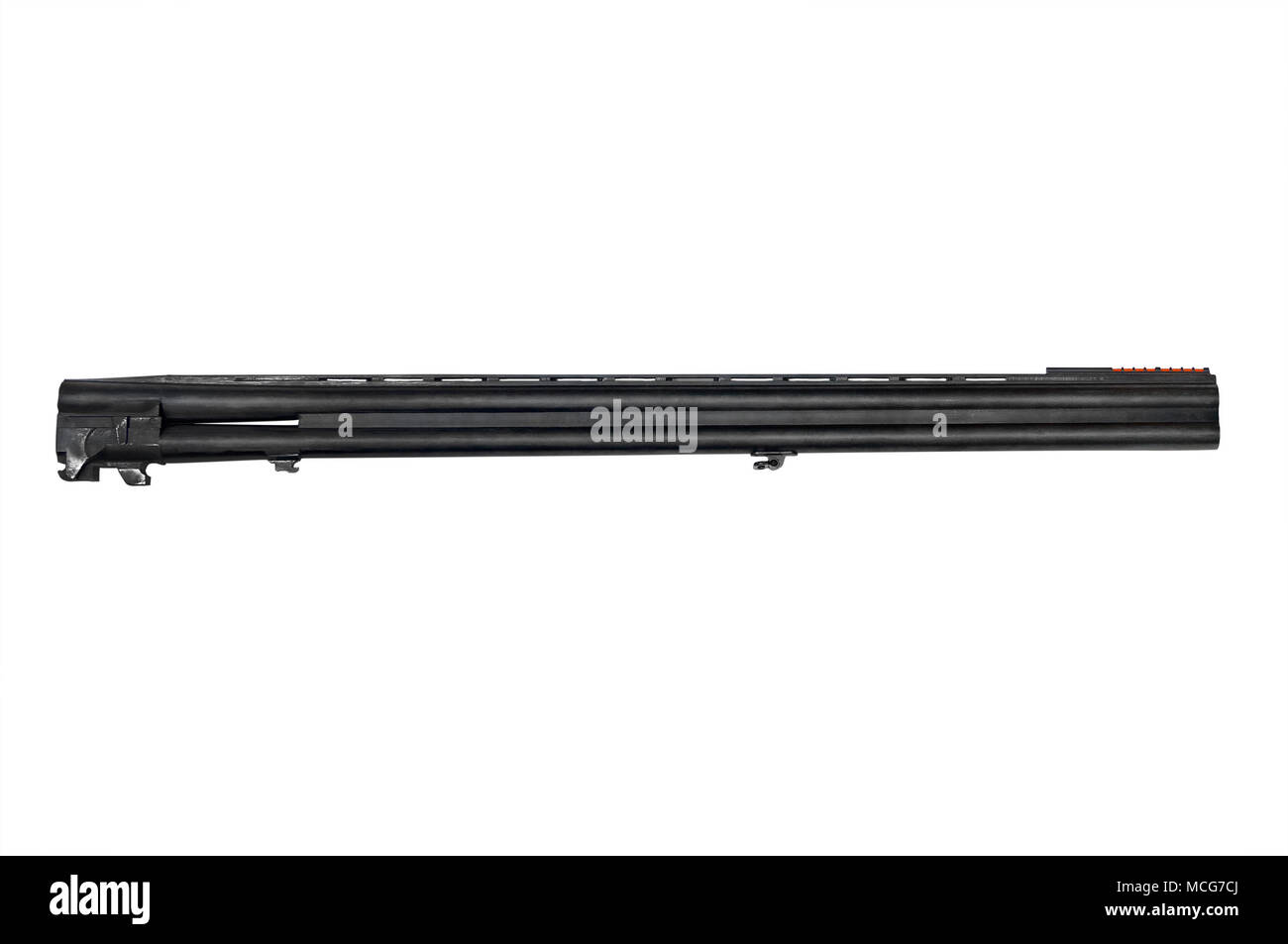 Canons est une partie distincte d'un bon calibre, la chasse ou les sports double shotgun Banque D'Images