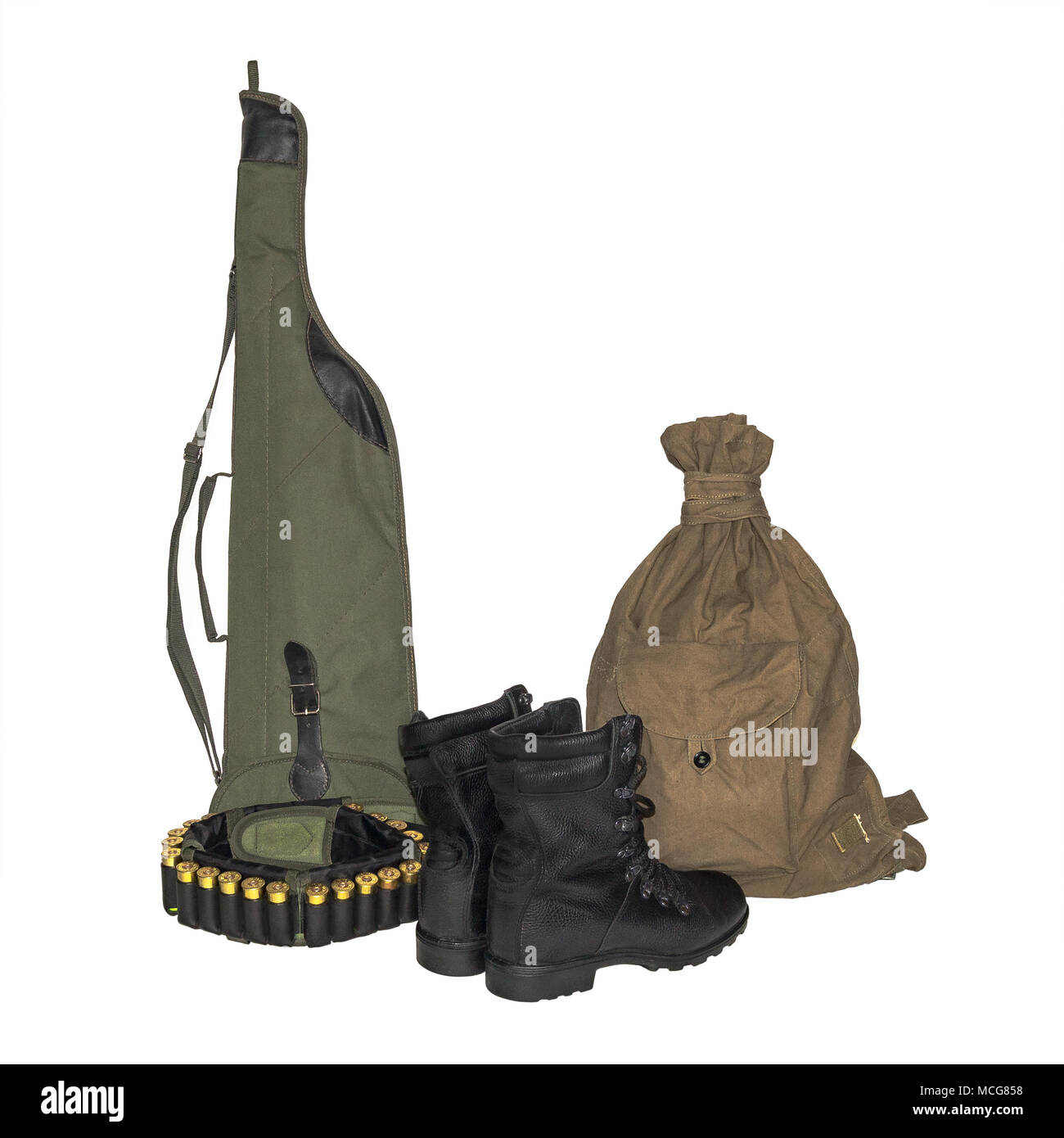 Ensemble de munitions de chasse Banque D'Images Ensemble de munitions de chasse Banque D'Images