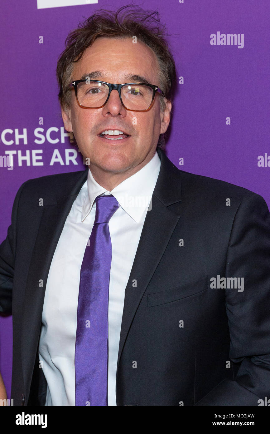 New York, NY - 16 Avril 2018 : Chris Columbus assiste à la NYU Tisch School of Arts 2018 Gala À Capitale Crédit : lev radin/Alamy Live News Banque D'Images