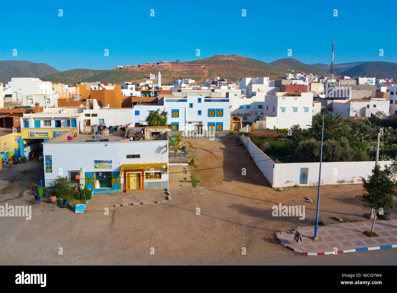 Mirleft, Maroc, Afrique du Nord Banque D'Images