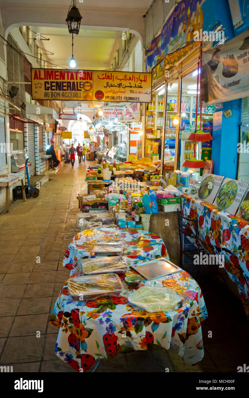 Marche Central, le marché central, Casablanca, Maroc, Afrique du Nord