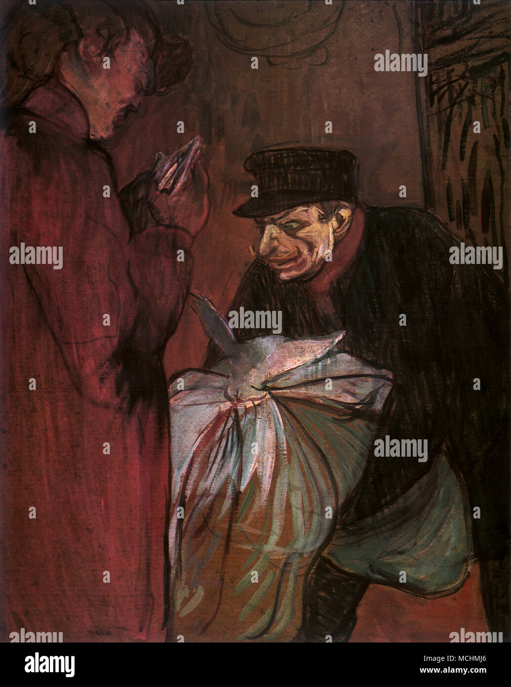 Le blanchisseur, Banque D'Images