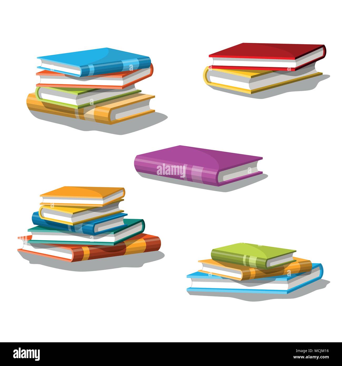 Collection De Livres Empiles Isole Sur Fond Blanc Image Vectorielle Stock Alamy Collection De Livres Empiles Isole Sur Fond Blanc Image Vectorielle Stock Alamy