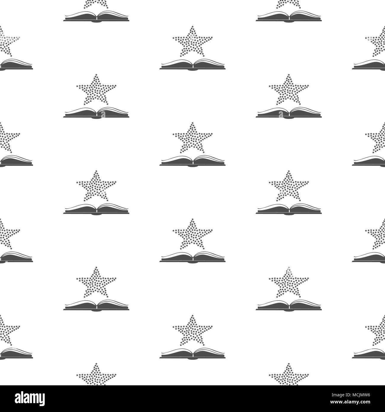 Icone Vecteur Livre Ouvert Avec Des Etoiles Au Dessus Modele Plat Logo Livre Ouvert Vector Illustration Image Vectorielle Stock Alamy