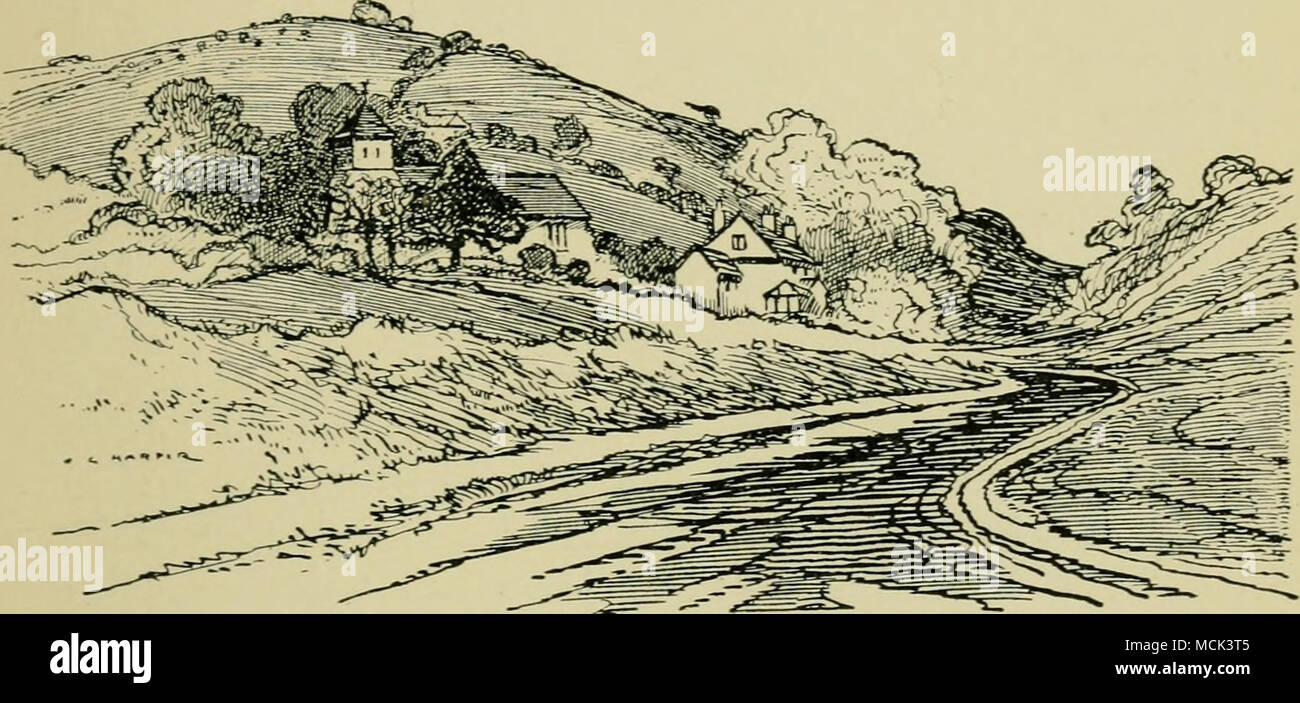 . Inondations à Folkestone : LE DRELLIXGORE FLUX. Le nom romantique vient du vieux français " Norman- Drelincourt," le nom d'un ancien originaire la famille une fois que la tenue des terres dans ces régions. L'eau- cours est souvent à sec pendant des années, et le remplissage de il s'agit donc d'un événement local, il y a longtemps fait l'objet de légendes de crainte et de prophéties de la rareté. Ainsi, le vieux dicton : Quand Drellingore les débits des cours d'eau de la ville de Douvres, Le blé est de quarante shillings et d'orge de la livre. Tant un trimestre est compris par qui. Eh bien, alors, Drellingore stream éclatent avec des inondations exceptionnelles en avril 1914, et Banque D'Images