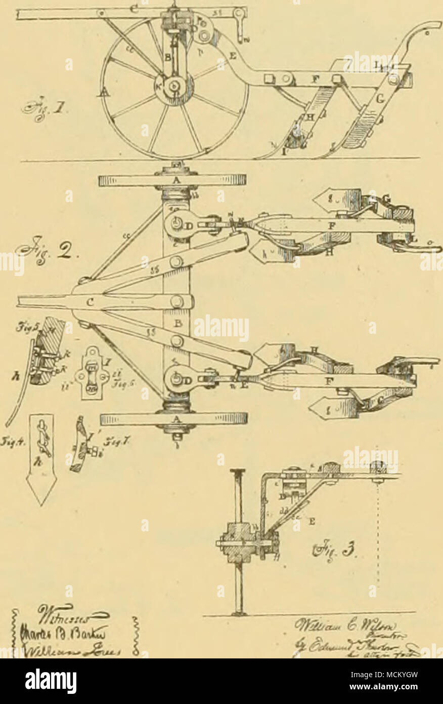 . ^-^^^^- JJ vS JOHN FANING &AMP ; FRIEDRICH LEGlB»" Amélioration de cultivateurs. No 120,732. f"" Banque D'Images