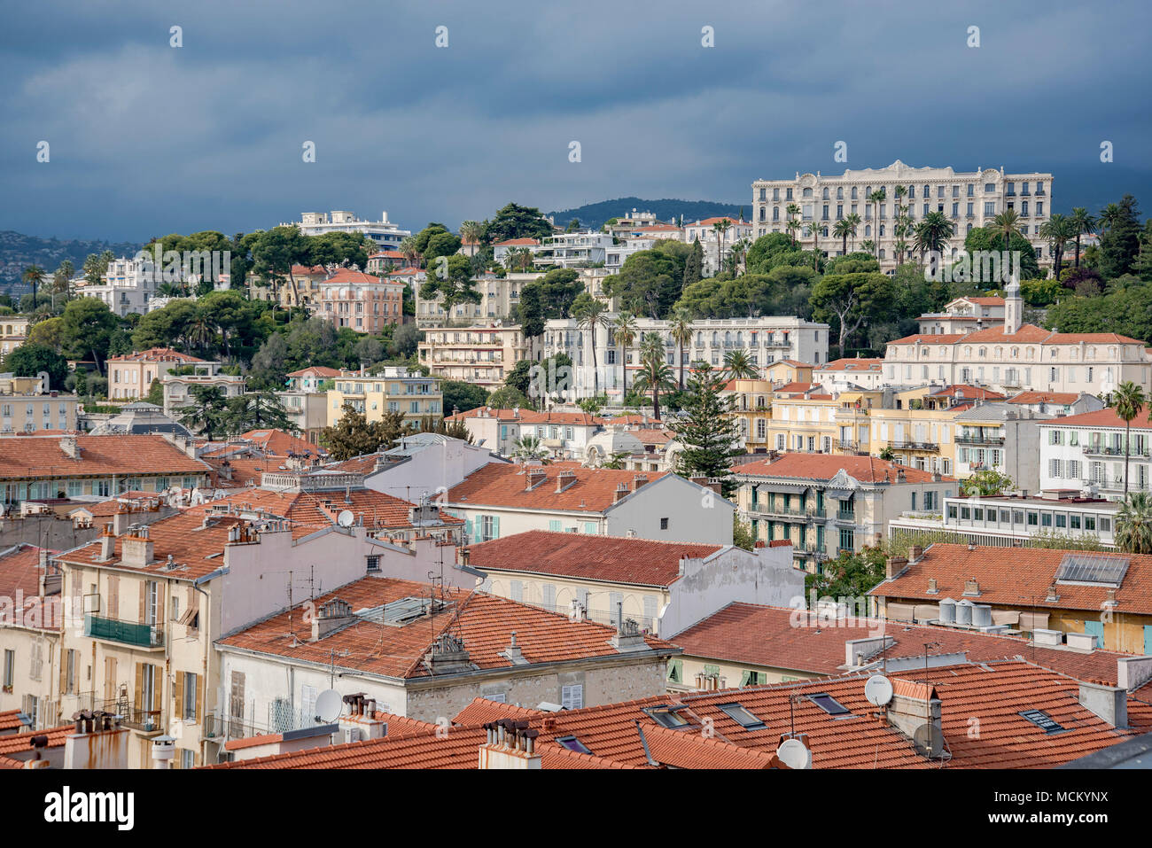 Toits - Nice - France Banque D'Images