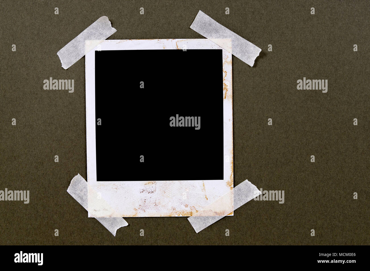 Polaroid print Banque de photographies et d'images à haute résolution -  Alamy