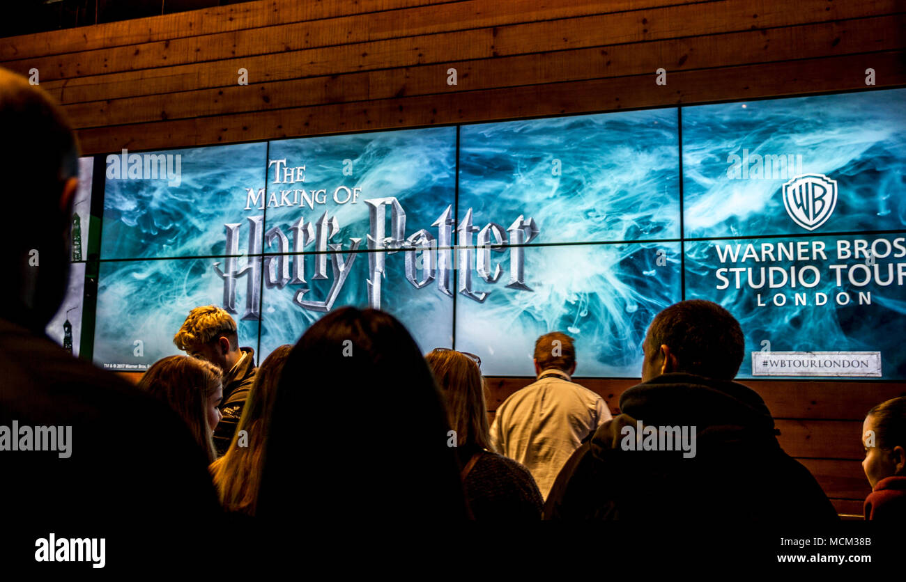 Les studios de Harry Potter, la fabrication d'Harry Potter Warner Bros Studio Tour, Londres, Angleterre, Royaume-Uni Leavesden, Europe magic Banque D'Images