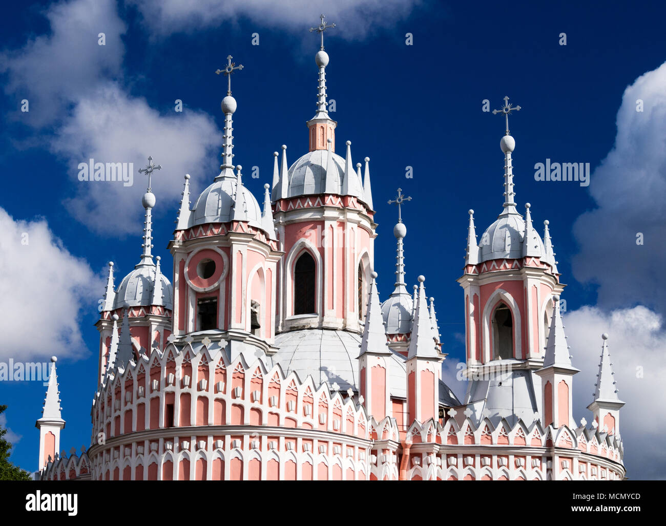 Saint-pétersbourg, Russie : Chesme Église Banque D'Images