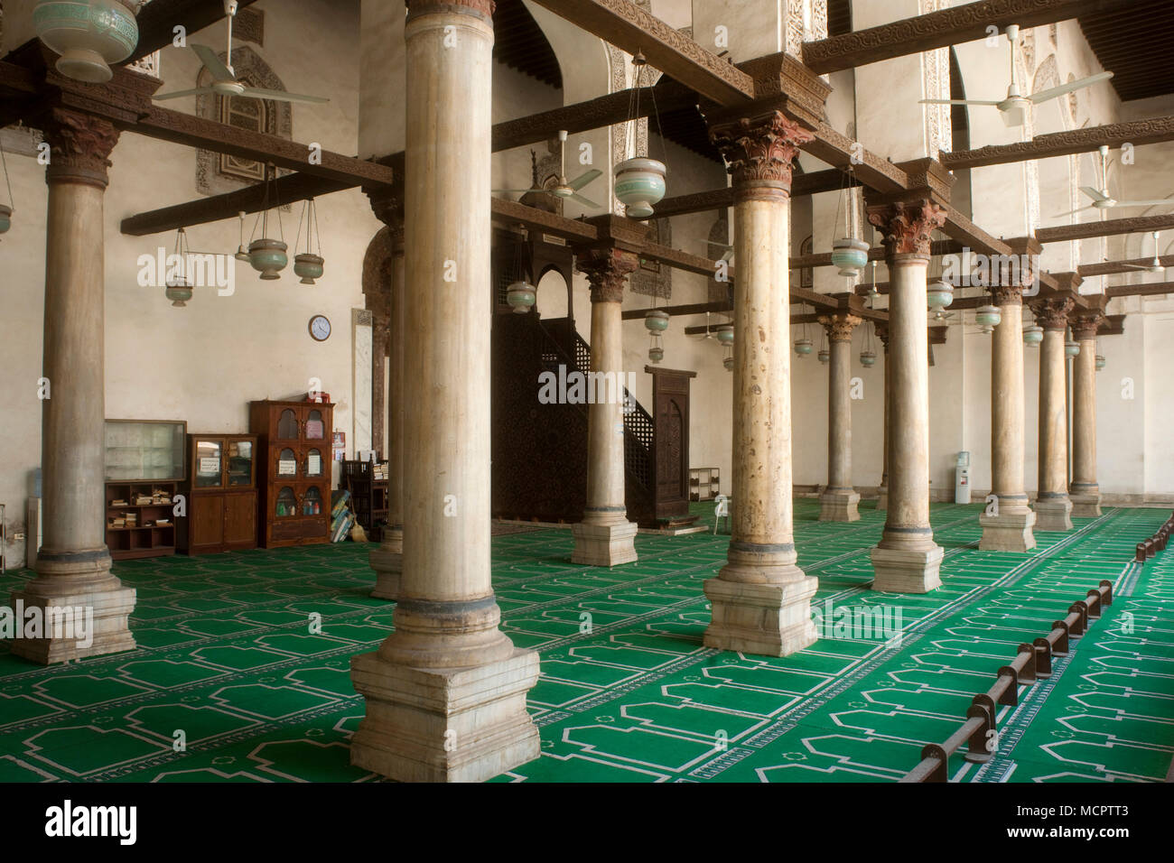 Aegypten, Kairo, Al-Salih Talai Moschee am Stadttor Bab Zuwela Banque D'Images