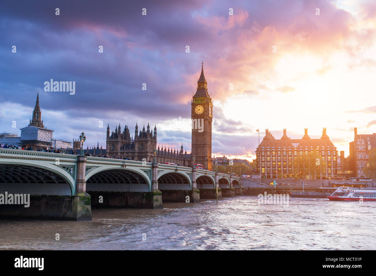 Londres, capitale du Royaume-Uni Banque D'Images