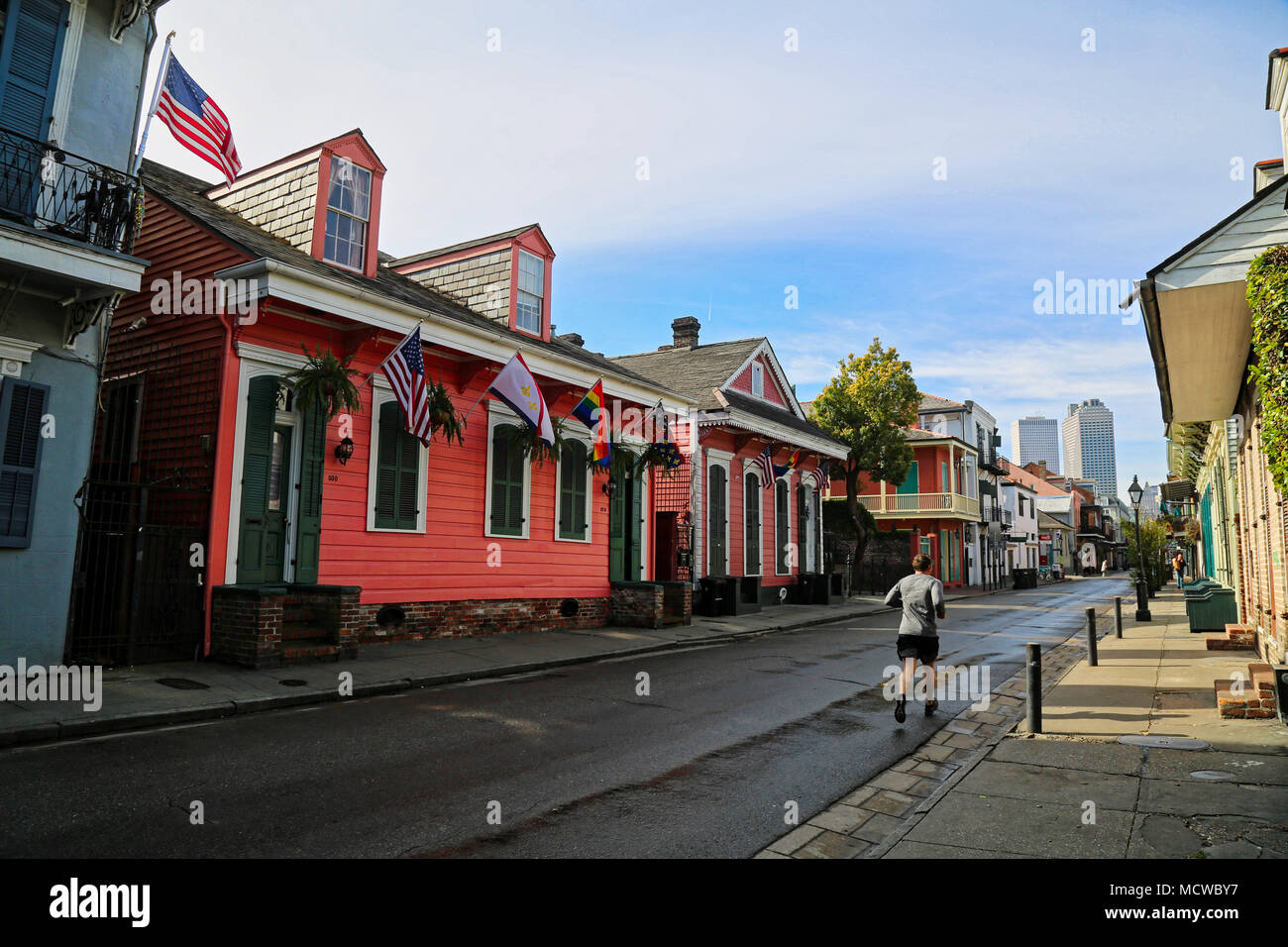 French Quarter, La Nouvelle-Orléans Banque D'Images