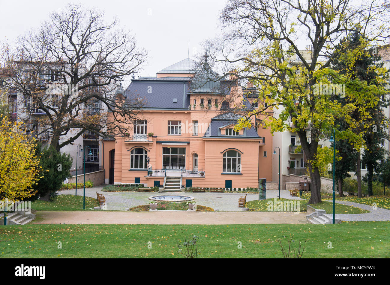 Villa Low-Beer Banque D'Images