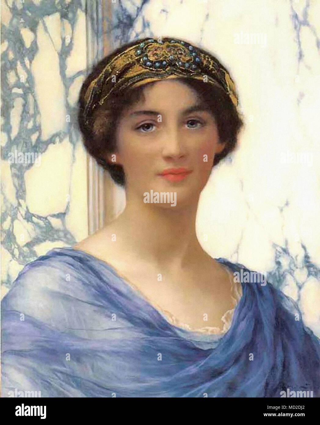 William Clarke Wontner - Une beauté classique 2 Banque D'Images