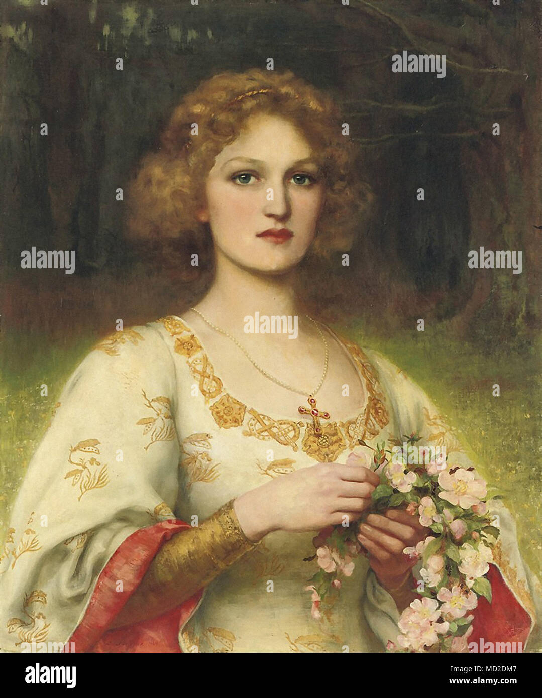 William Clarke Wontner - Maid Marian Banque D'Images