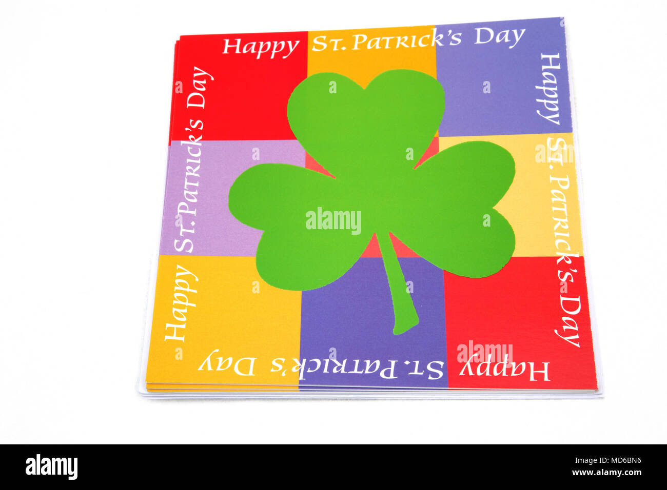 Happy St Patrick's Day Card Banque D'Images