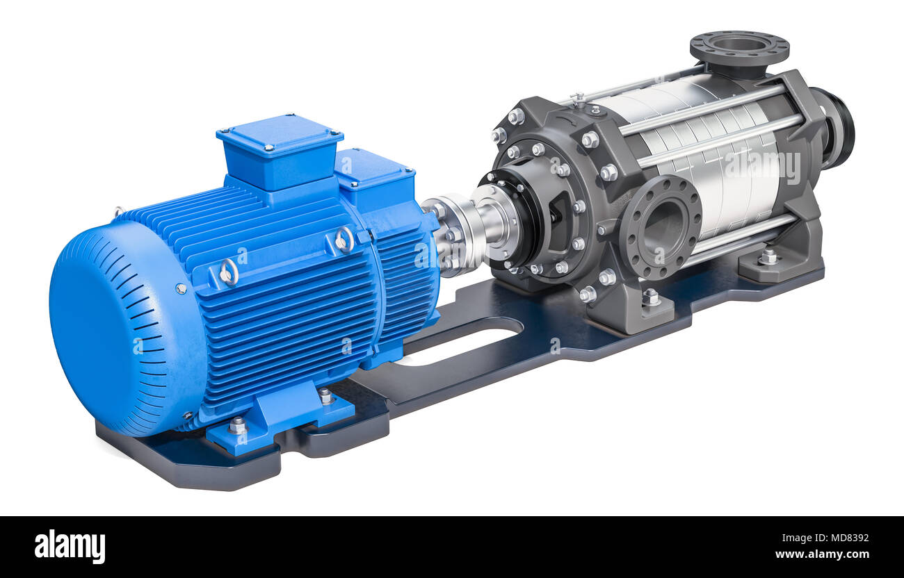 Pompe à Eau électrique Une Pompe Centrifuge à Plusieurs