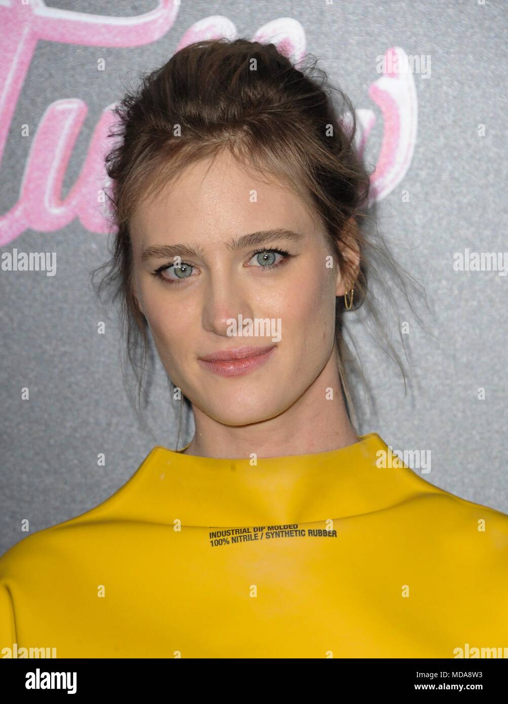 Los Angeles, CA, USA. 18 avr, 2018. Davis Mackenzie aux arrivées de TULLY Premiere, Regal LA LIVE Stadium 14, Los Angeles, CA, 18 avril 2018. Credit : Elizabeth Goodenough/Everett Collection/Alamy Live News Banque D'Images