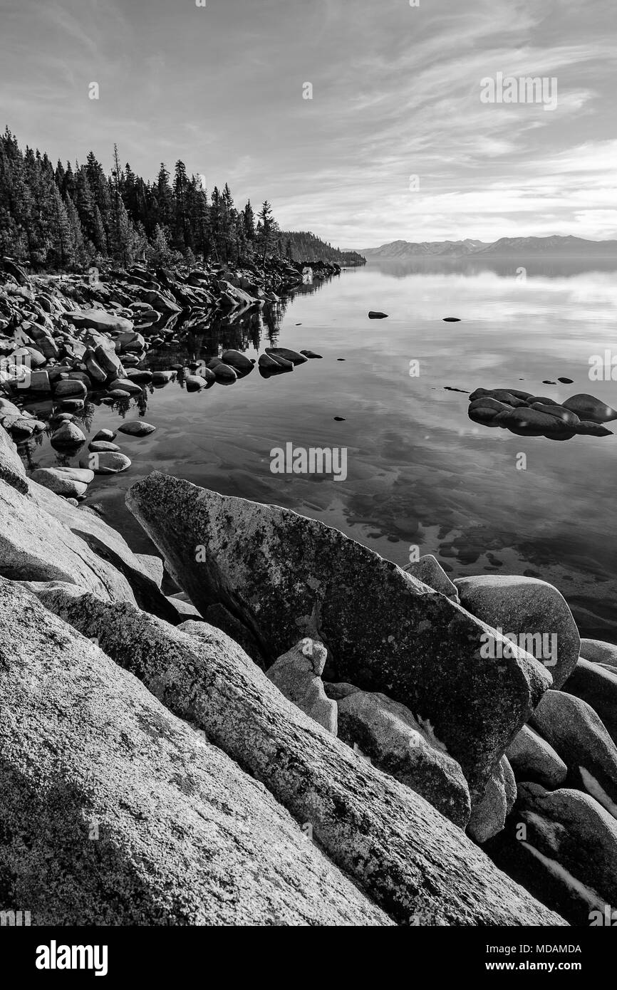 North Lake Tahoe en Californie Banque D'Images