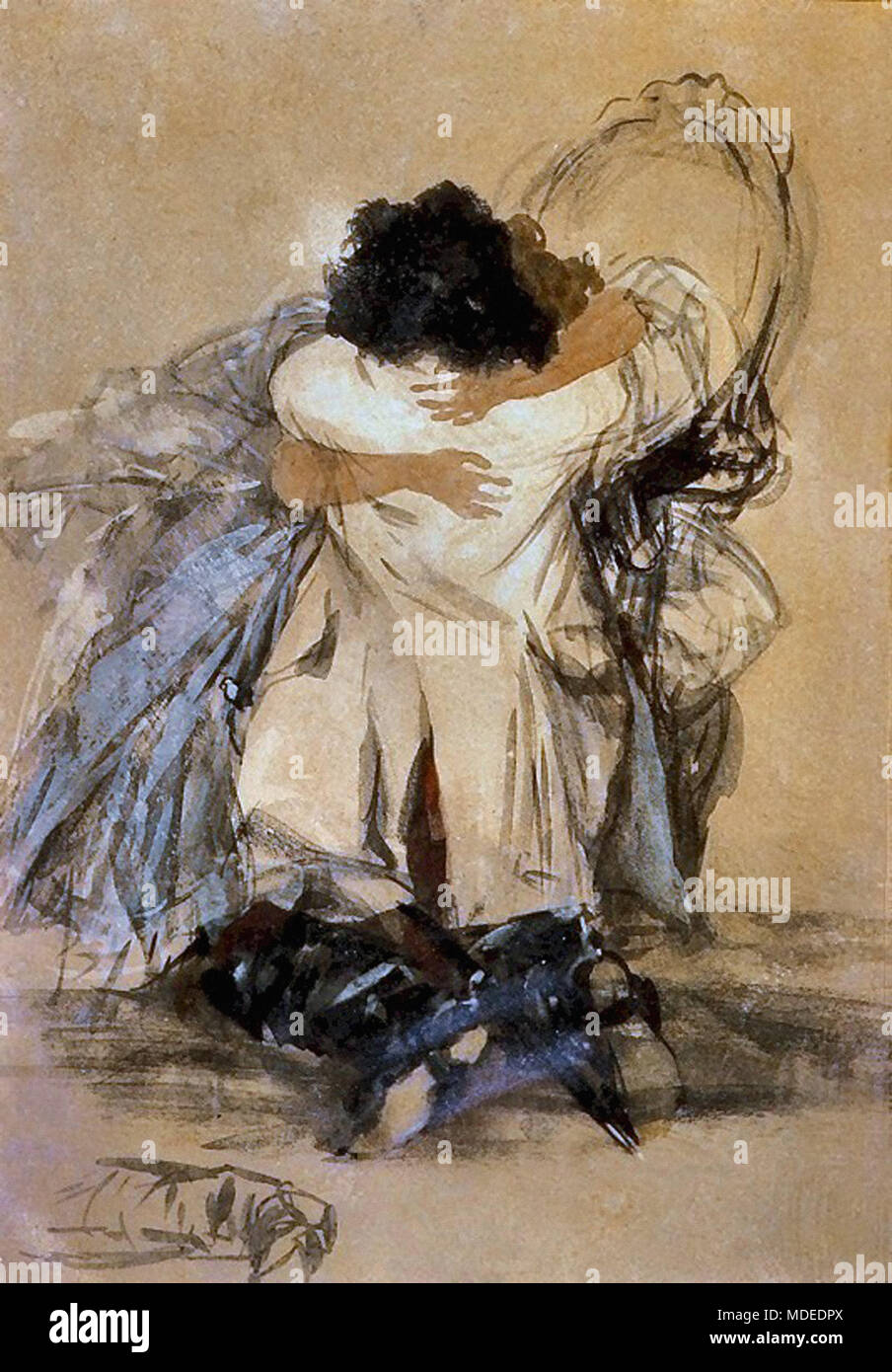 Von Mihaly Zichy - Amateurs 3 Banque D'Images