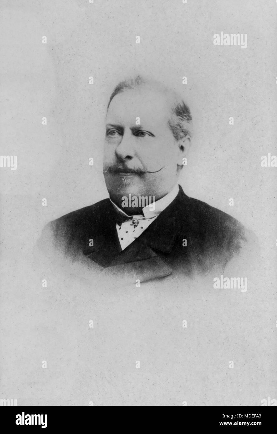 Portrait de Louis 1er, roi de Portugal ( 1838 - 1889 ) - la photographie anonyme Banque D'Images