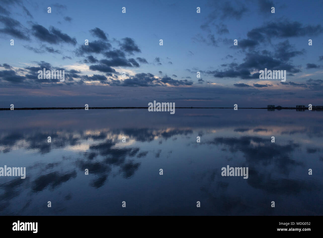 San Pedro del Pinatar, Région de Murcie, Espagne. Parc naturel de la Saline © ABEL F. ROS/Alamy Stock Banque D'Images
