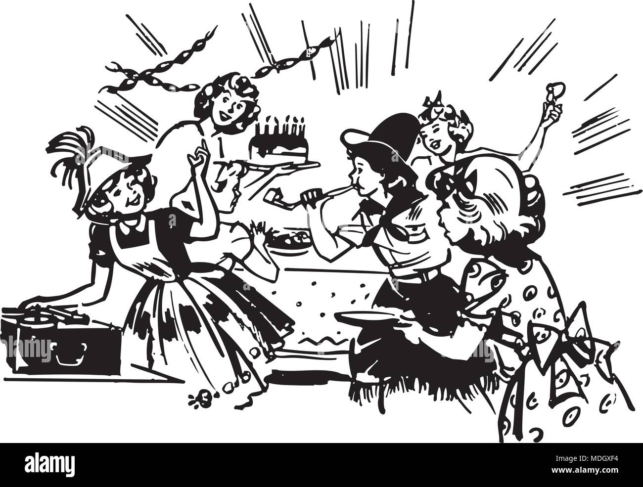 Anniversaire Retro Clipart Illustration Image Vectorielle Stock Alamy Anniversaire Retro Clipart Illustration Image Vectorielle Stock Alamy
