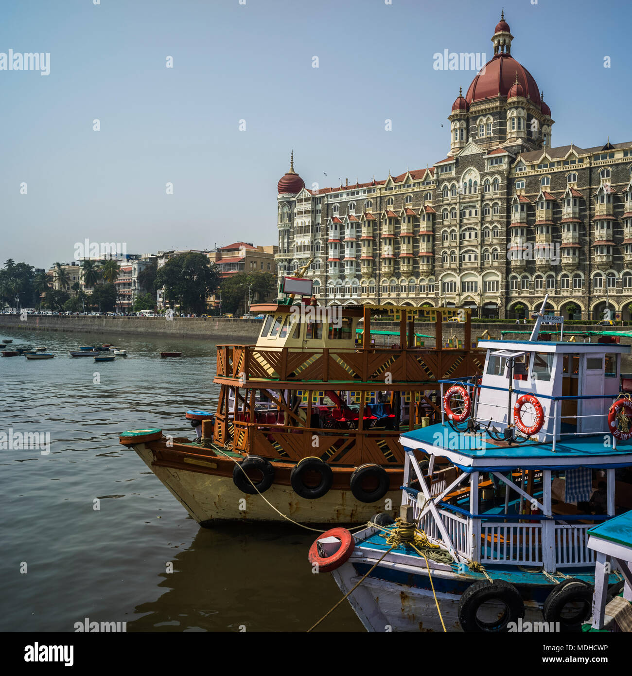 Taj Mahal Hotel, Mumbai, Maharashtra, Inde Banque D'Images