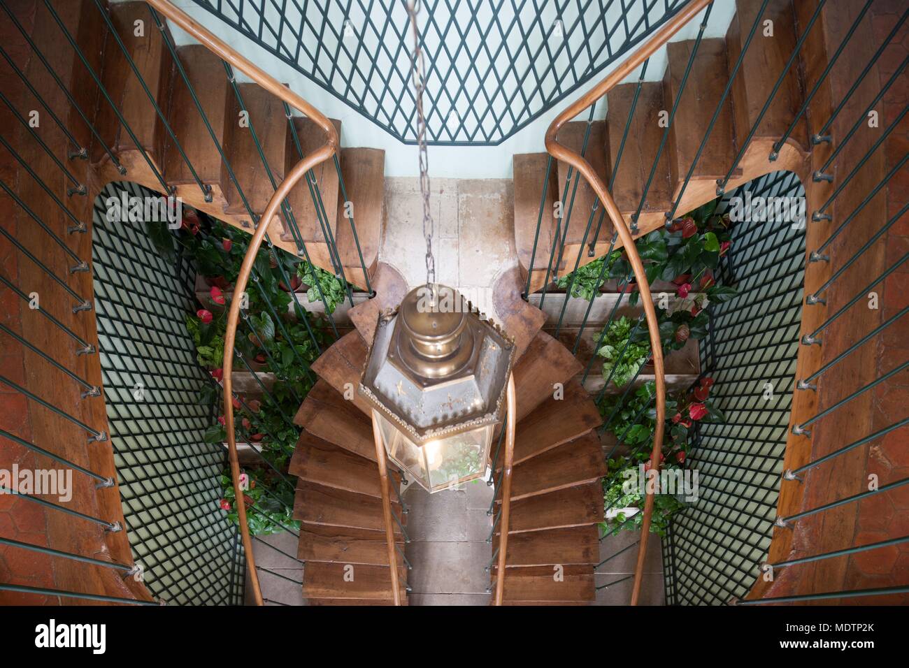 France Chatenay Malabry Maison De Chateaubriand Escaliers La Vallee Aux Loups Photo Stock Alamy
