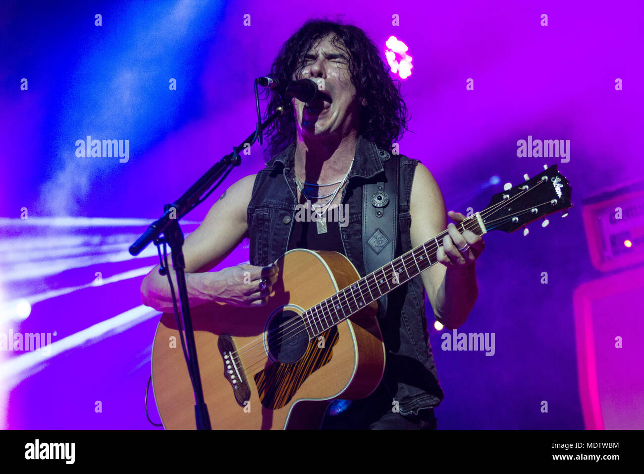 Milan, Italie 19 avril 2018 Le Cirque Zen effectue vivent à Alcatraz de Milan © Davide Merli / Alamy Live News Banque D'Images