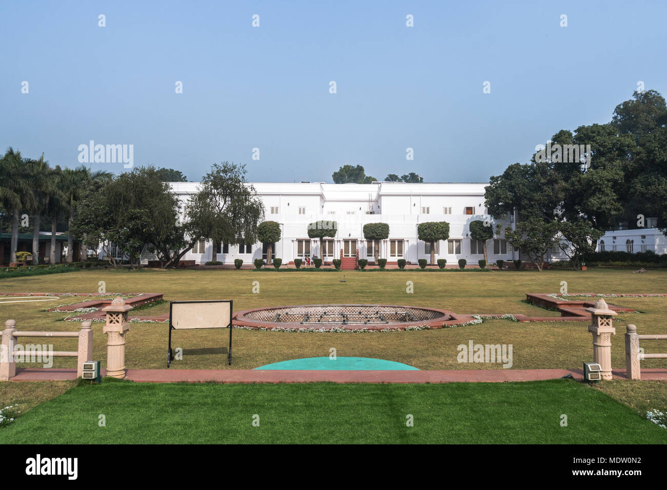 New Delhi. L'Inde, le 26 janvier 2018 : Maison Birla Bhavan, Birla ou à New Delhi, en Inde, est la maison où le Mahatma Gandhi a passé les 144 jours de sa Banque D'Images