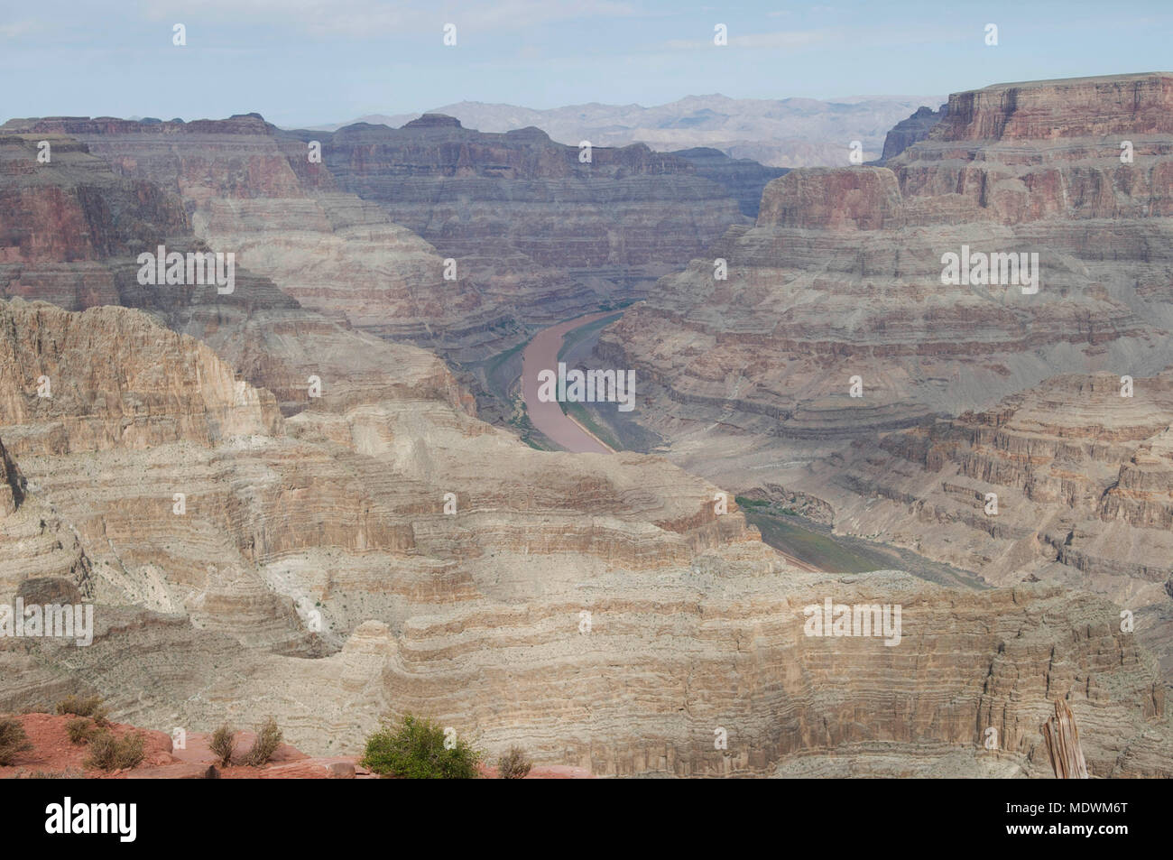 Vue du Grand Canyon Banque D'Images