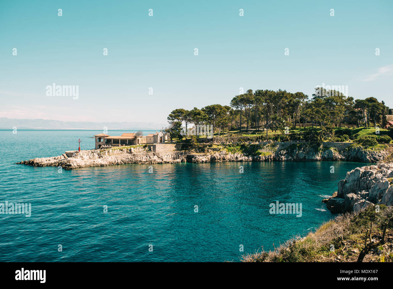 Veli Losinj, Croatie Banque D'Images