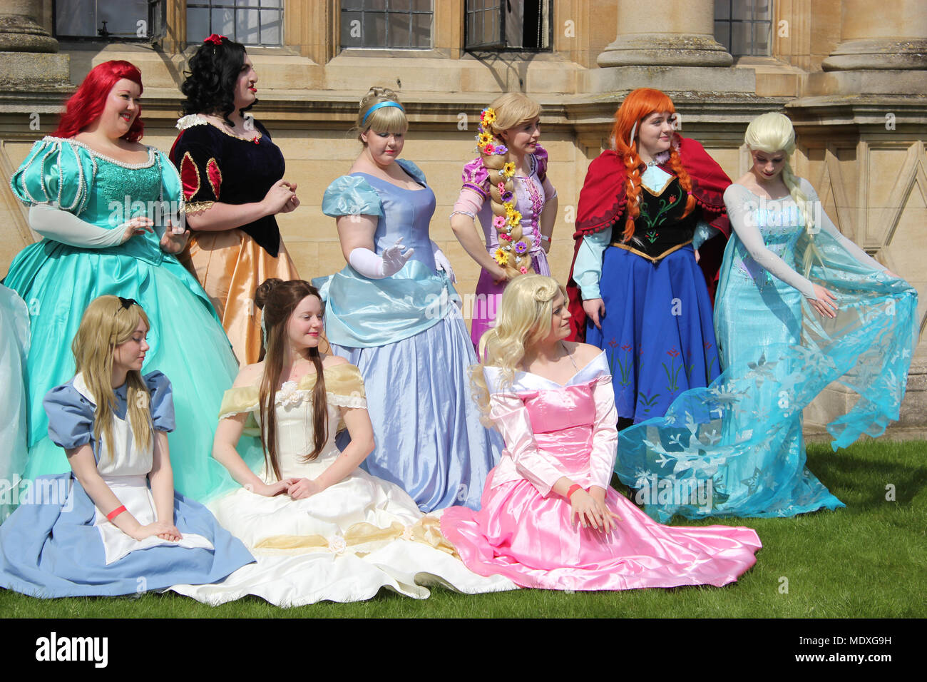 Oxford, UK. 21 avril 2018. Les cosplayeurs venu à Comic Con, Oxcon III, Oxford, UK, samedi 21 avril 2018, Rosanna Marie Saracino Crédit : Rosanna Saracino/Alamy Live News Banque D'Images