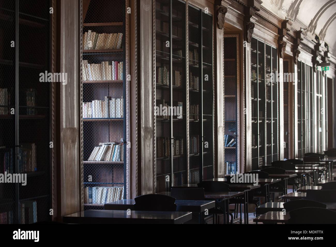 Paris, rue Clovis, Lycée Henri IV, bibliothèque Photo Stock - Alamy