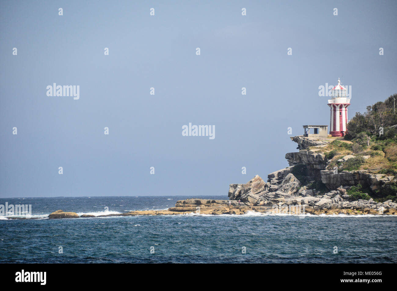 Phare Hornby, chef du Parc National du port de Sydney, Nouvelle Galles du Sud Sydney NSW Australie Banque D'Images