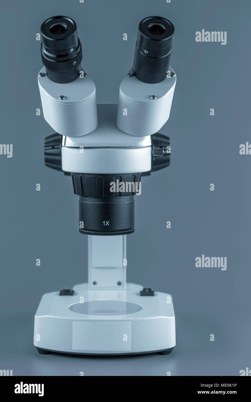 Microscope photonique. Banque D'Images